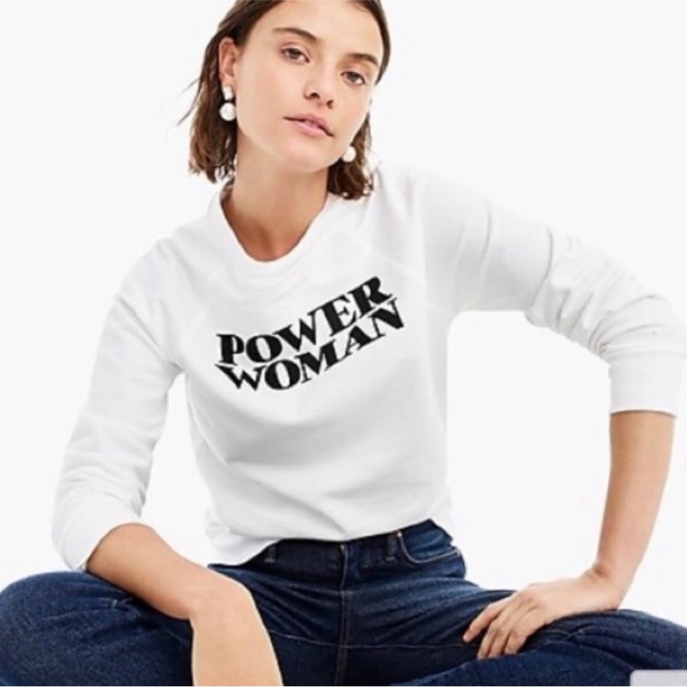 J. Crew x Prinkshop • NWT “Power Women” Sweatshirt